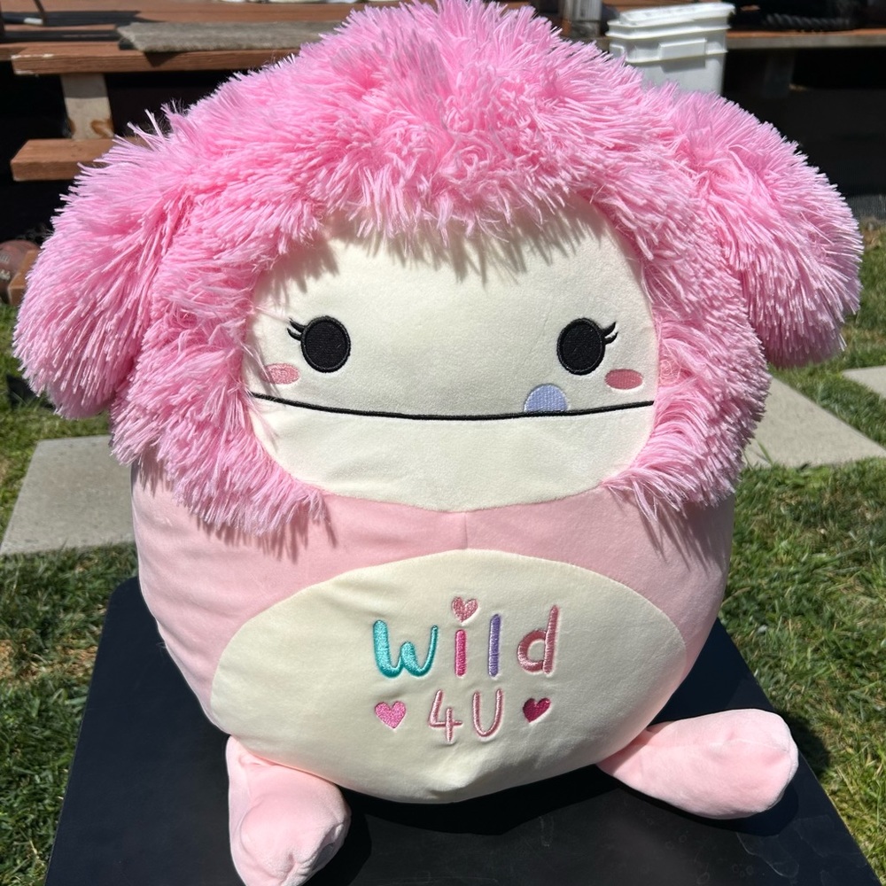 Squishmallow Official Kellytoy Plush Brina the Bigfoot, 16 Inch